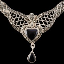 Picture 3/4 -Markazitköves ezüst ékszergarnitúra