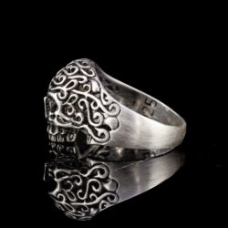 Picture 2/4 -Koponyás ezüst gyűrű