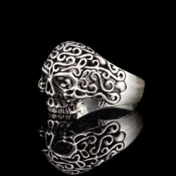 Picture 3/4 -Koponyás ezüst gyűrű