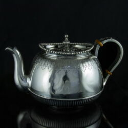 Kép 4/11 - Joseph Carl Klinkosch ezüst teás & kávés készlet.