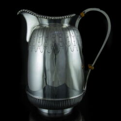 Kép 11/11 - Joseph Carl Klinkosch ezüst teás & kávés készlet.