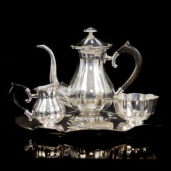 Picture 1/8 -Pesti ezüst kávéskészlet 