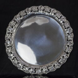 Picture 1/2 -Viennese Art Nouveau silver round tray 