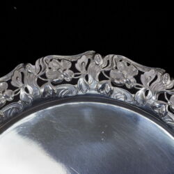 Picture 3/3 -Viennese Art Nouveau oval silver tray