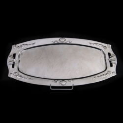 Picture 5/5 -Viennese classicist style silver tray