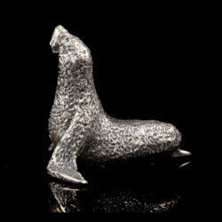 Kép 2/2 - Mini ezüst fóka figura