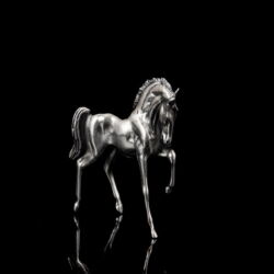 Kép 1/4 - Mini ezüst ló figura