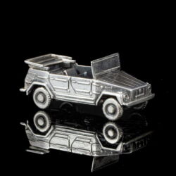 Kép 1/2 - Mini ezüst JEEP 