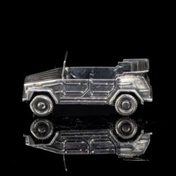 Kép 2/2 - Mini ezüst JEEP 