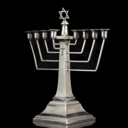 Kép 3/5 - Birminghami ezüst hanukia