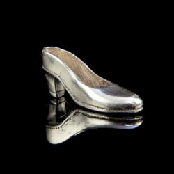 Kép 1/2 - Mini ezüst női cipő