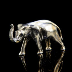 Kép 2/3 - Mini ezüst elefánt figura