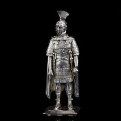 Kép 2/5 - Ezüst római légiónárius figura