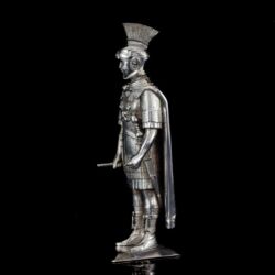 Kép 3/5 - Ezüst római légiónárius figura