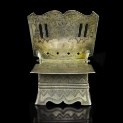 Picture 2/3 -Russian silver chair-shaped salt shaker