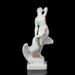 Kép 4/4 - Herendi Léda és a hattyú porcelán mini figura