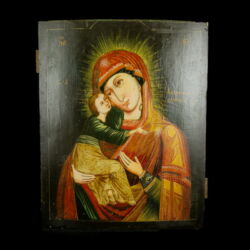 Picture 1/4 -Icon: The Virgin of Vladimir