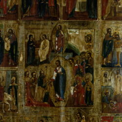 Picture 2/3 -Icon of feasts with 12+1 scenes