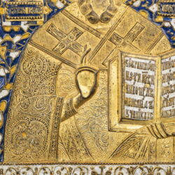 Picture 4/10 -Saint Nicholas Bronze Icon representation