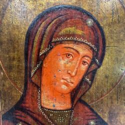 Picture 2/2 -Ikon: Égő vörös Istenanya