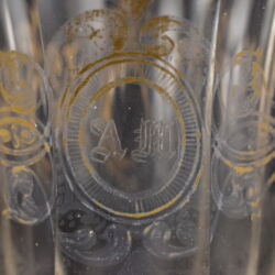 Picture 3/4 -Biedermeier footed glass