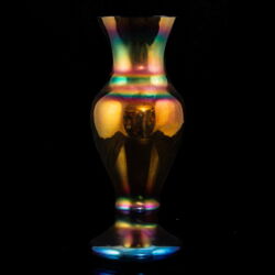 Picture 1/5 -Jónás Bálint irizáló üveg váza (1998)