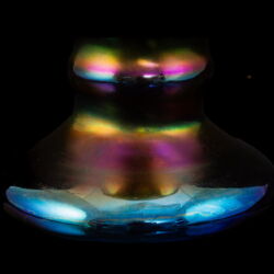 Picture 5/5 -Jónás Bálint irizáló üveg váza (1998)