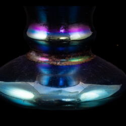 Picture 2/5 -Jónás Bálint irizáló üveg váza (1999)