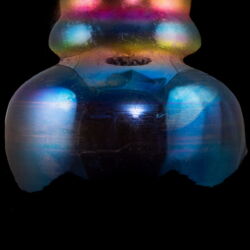 Picture 3/5 -Jónás Bálint irizáló üveg váza (1999)