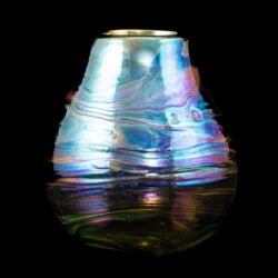 Picture 4/5 -Jónás Bálint iridescent round vase (1990)