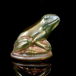 Picture 2/6 -Jónás Bálint: glass frog figurine