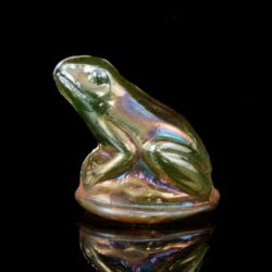 Picture 4/6 -Jónás Bálint: glass frog figurine