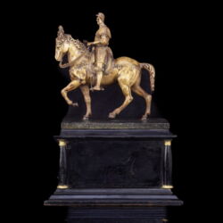 Kép 3/5 - Bartolomeo Colleoni: Bronz lovas szobor