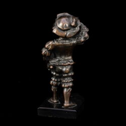 Picture 3/3 -Copper sculpture: Little boy in Renaissance costume
