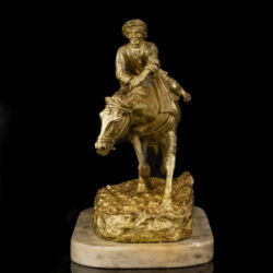 Picture 2/9 -Szentpétervári Evgeny Ivanovich Naps után orosz szobrász: Fiú lóháton