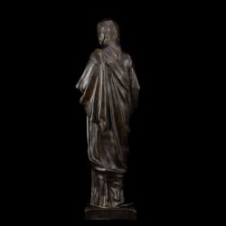 Picture 4/6 -Egész alakos Dante bronz kisplasztika