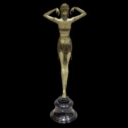 Picture 5/5 -Chiparus style: Contemporary Art deco dancer bronze sculpture