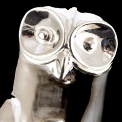 Picture 5/5 -Bagoly kortárs kisplasztika