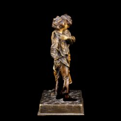 Picture 3/7 -Bergmann bécsi bronz figurális asztali (cselédhívó) csengő