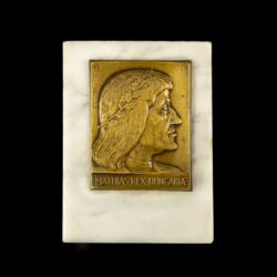 Picture 2/2 -Pál Pátzay: King Mathias bronze plaque