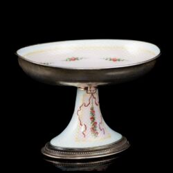 Picture 1/4 -Bécsi lüszterzománcos talpas ékszertartó tálka.