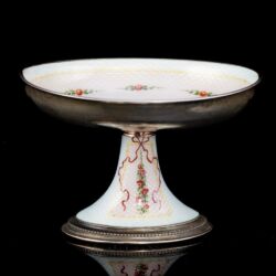 Picture 2/4 -Bécsi lüszterzománcos talpas ékszertartó tálka.