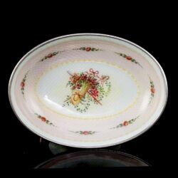 Picture 3/4 -Bécsi lüszterzománcos talpas ékszertartó tálka.