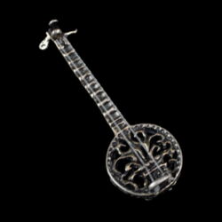 Kép 1/2 - Mini ezüst tanpura