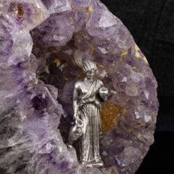 Picture 6/6 -Korsós lány ametiszt ásvánnyal