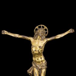 Picture 2/4 -Corpus Christi - gilded bronze crucified body of Christ