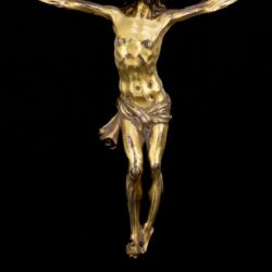 Picture 3/4 -Corpus Christi - gilded bronze crucified body of Christ
