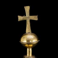 Picture 3/10 -Medieval fire-gilded copper ciborium