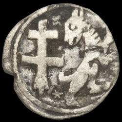 Picture 1/3 -King Andrew II of Hungary silver denarius ÉH 190
