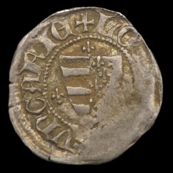 Picture 1/2 -King Louis the Great silver denarius